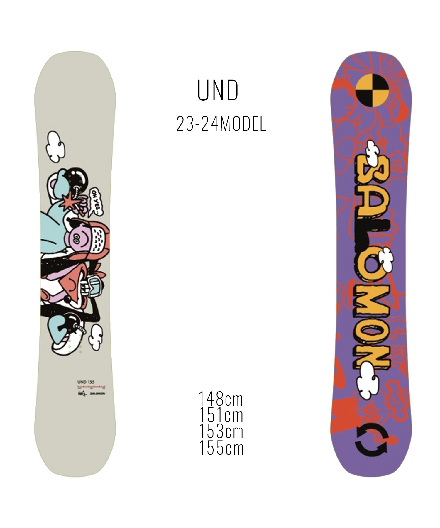 サロモン スノーボード 板 155cm - スノーボード