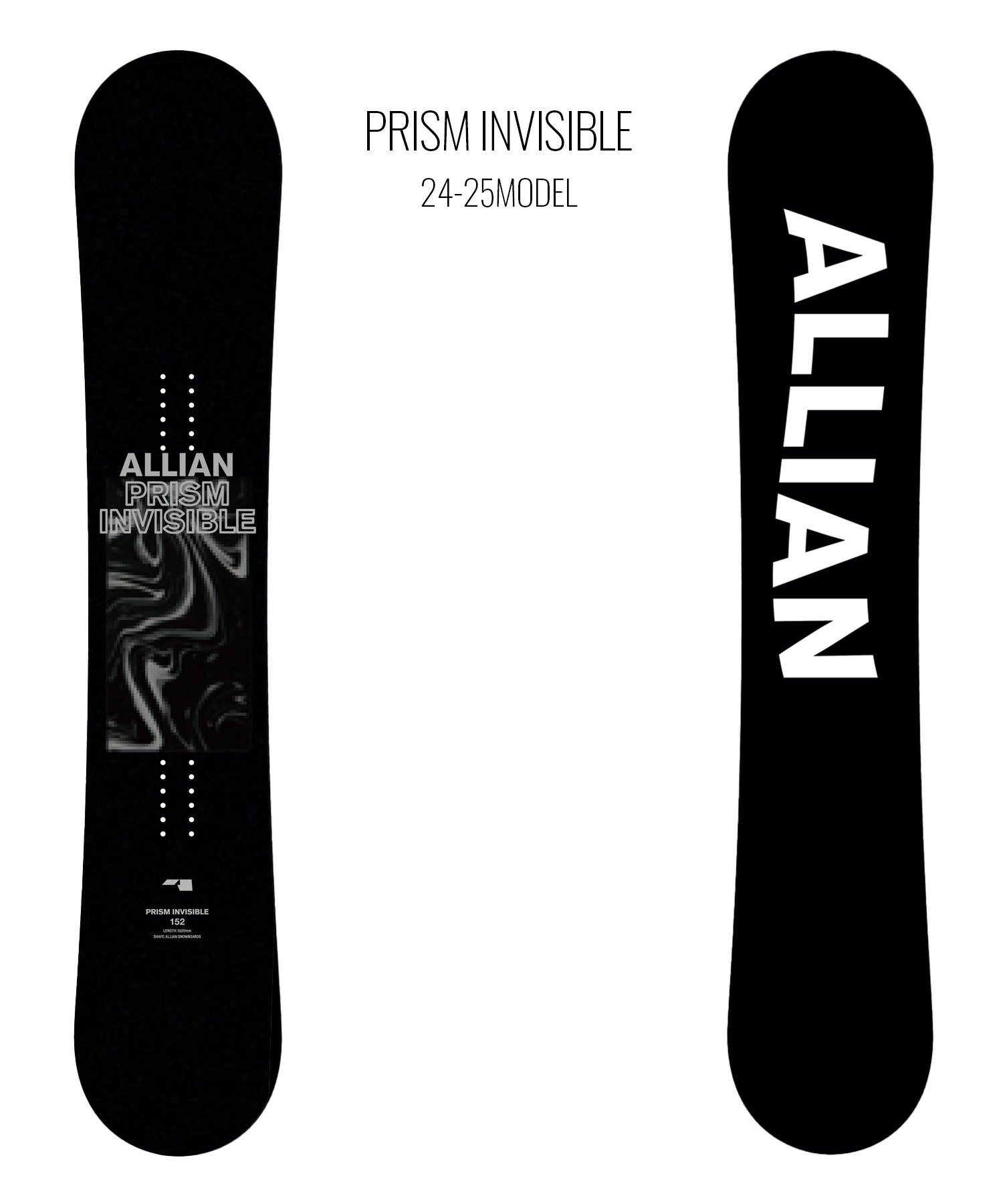 ALLIAN アライアン スノーボード 板 メンズ キャンバー PRISM INVISIBLE ムラサキスポーツ 24-25モデル LL H9  スノーボード 板｜ムラサキスポーツオンラインストア 通販