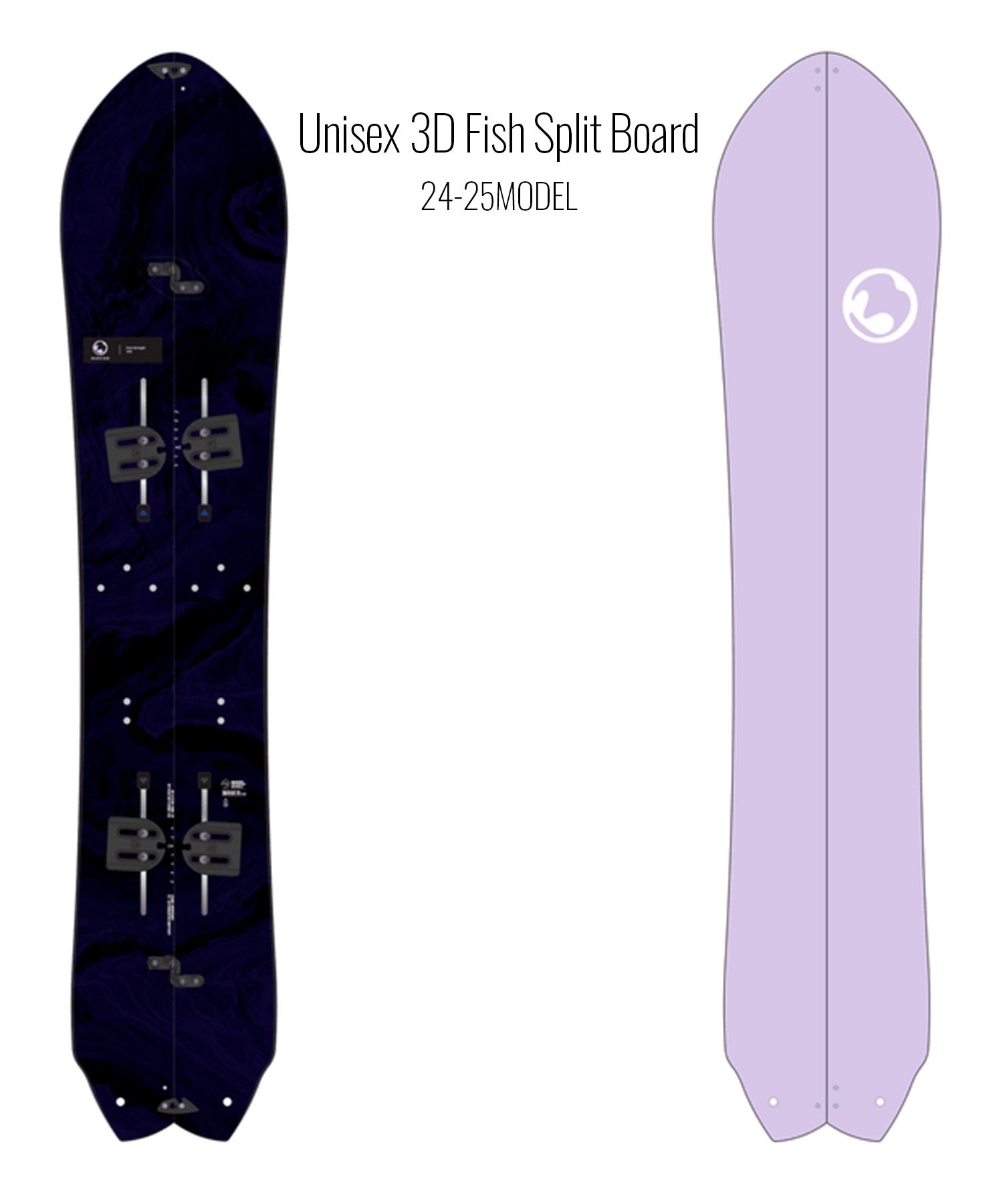 BURTON バートン スノーボード 板 メンズ スプリット Unisex 3D Fish Split Board ムラサキスポーツ 24-25モデル  LL C21 スノーボード 板｜ムラサキスポーツオンラインストア 通販