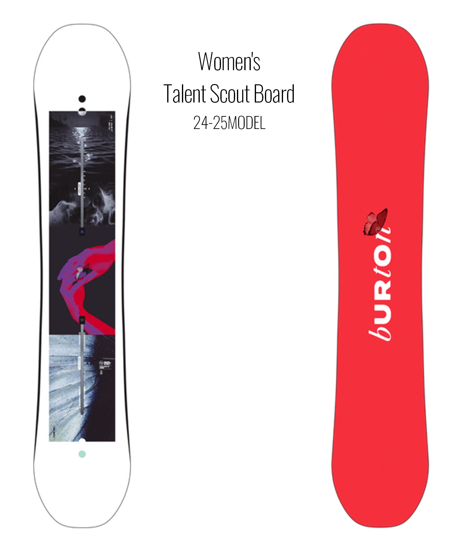 BURTON バートン スノーボード 板 レディース Women's Talent Scout Board ムラサキスポーツ 24-25モデル LL C21(ONECOLOR-138cm)