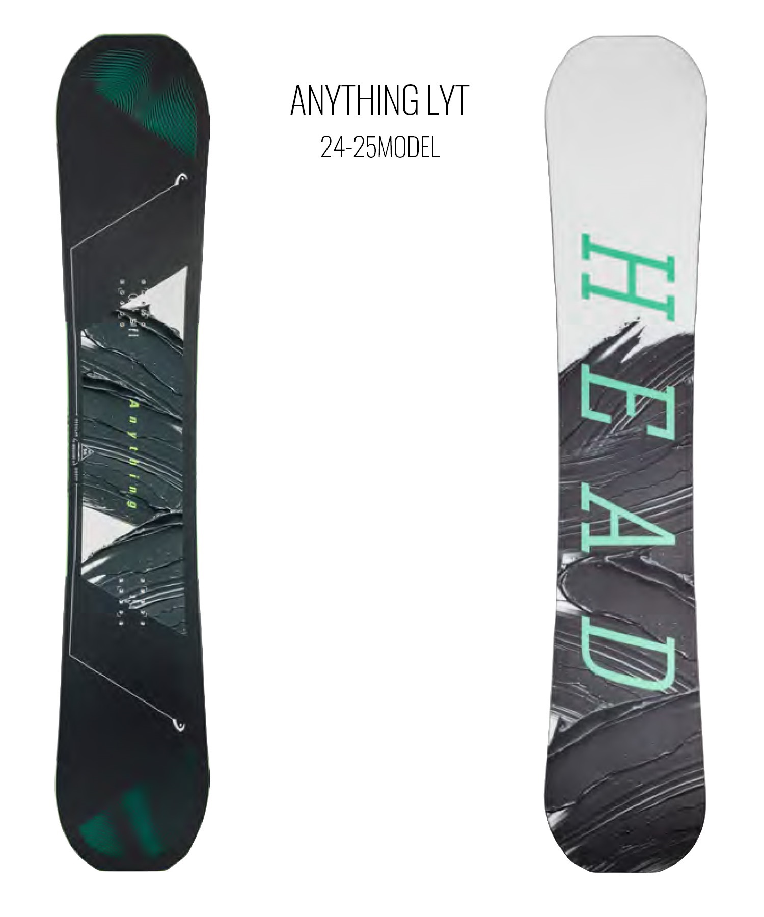 HEAD ヘッド スノーボード 板 メンズ ANYTHING LYT ムラサキスポーツ 24-25モデル LL I5(BLACK-144cm)