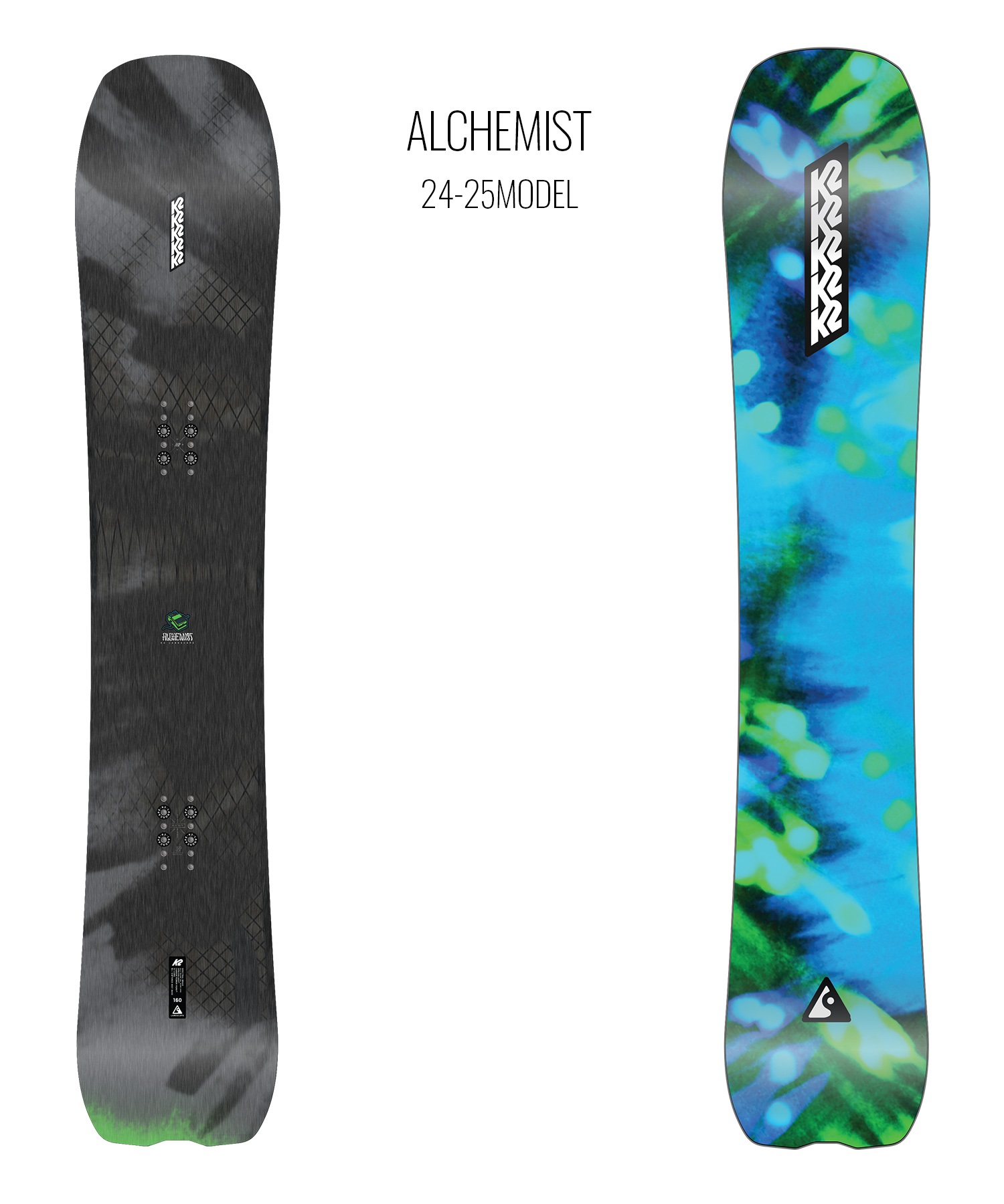 早期購入】K2 ケーツー スノーボード 板 メンズ ALCHEMIST ムラサキ 