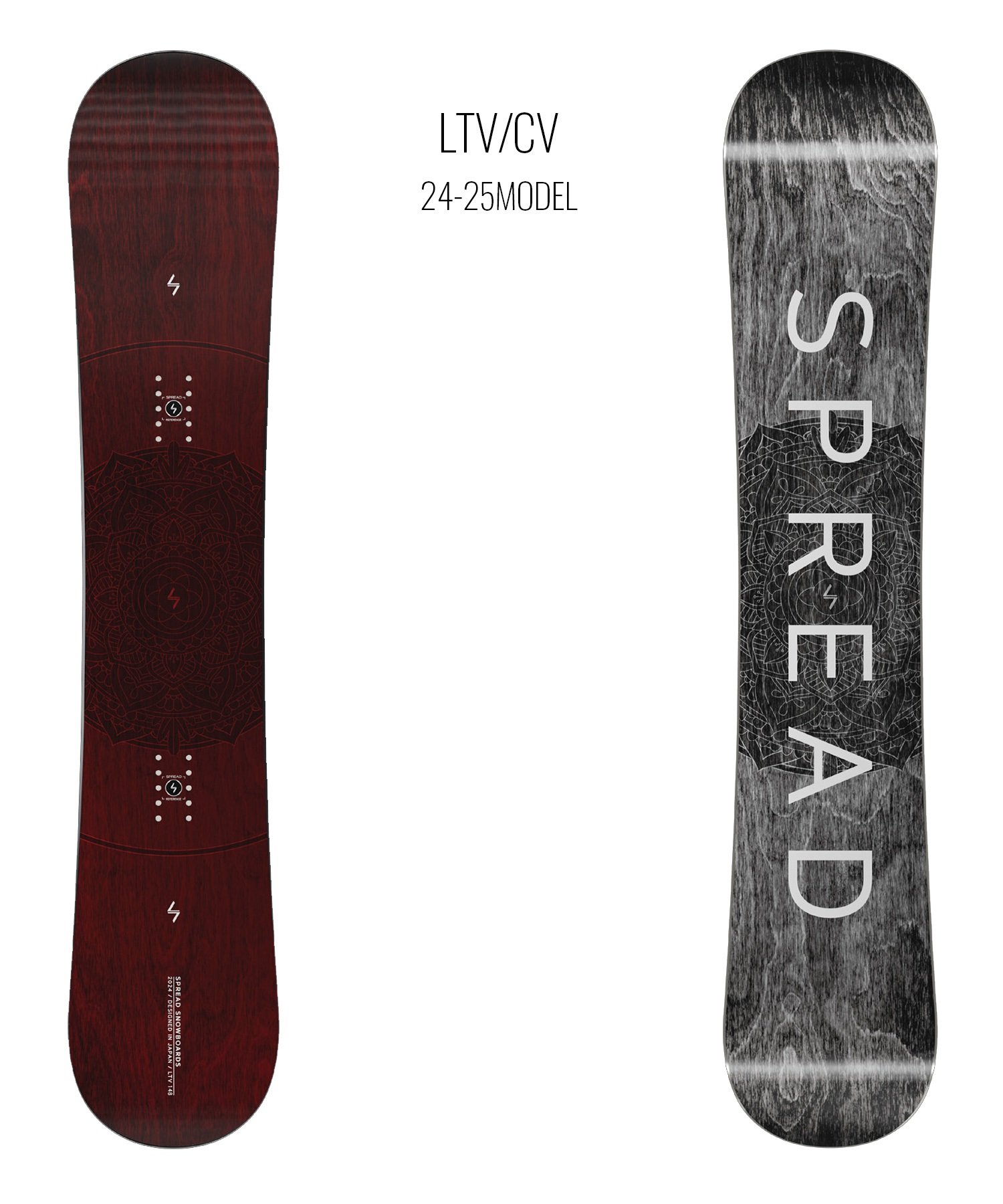 SPREAD スプレッド スノーボード 板 レディース 国産 LTV CV ムラサキスポーツ 24-25モデル LL B23(ONECOLOR-136cm)