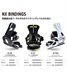 スノーボード バインディング ビンディング HEAD ヘッド NX-FOUR 22-23モデル ムラサキスポーツ JJ B25(WT-S)