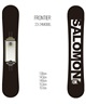 ☆スノーボード＋バインディング 2点セット SALOMON サロモン FRONTIER NITRO ナイトロ RAMBLER 23-24モデル ムラサキスポーツ(143cm-BK-M)