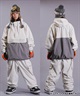 スノーボード ウェア ジャケット ユニセックス DC ディーシー 23 DC SNOW ANORAK 23 DC SNOW ANORAK 23-24モデル ムラサキスポーツ KX J13(WHT-S)