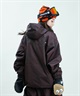 BSRABBIT ビーエスラビット スノーボード ウェア ジャケット ユニセックス 韓国 DSXBS TRIANGLE HOODED JACKET 24-25モデル(RD-M)