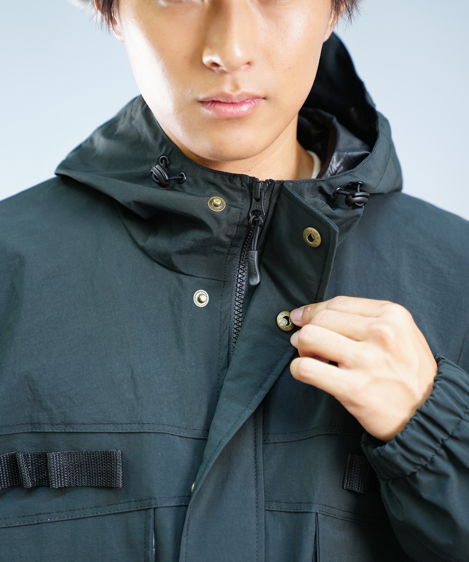 【早期/店頭受取対象外】 BSRABBIT ビーエスラビット スノーボード ウェア ジャケット ユニセックス 韓国 REFINED HOODED JACKET 24-25モデル LL H15(DGR-M)