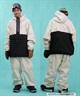 DC ディーシー スノーボード ウェア ジャケット ユニセックス アノラック 24 DC SNOW ANORAK ムラサキスポーツ 24-25モデル LX F28(WHT-S)