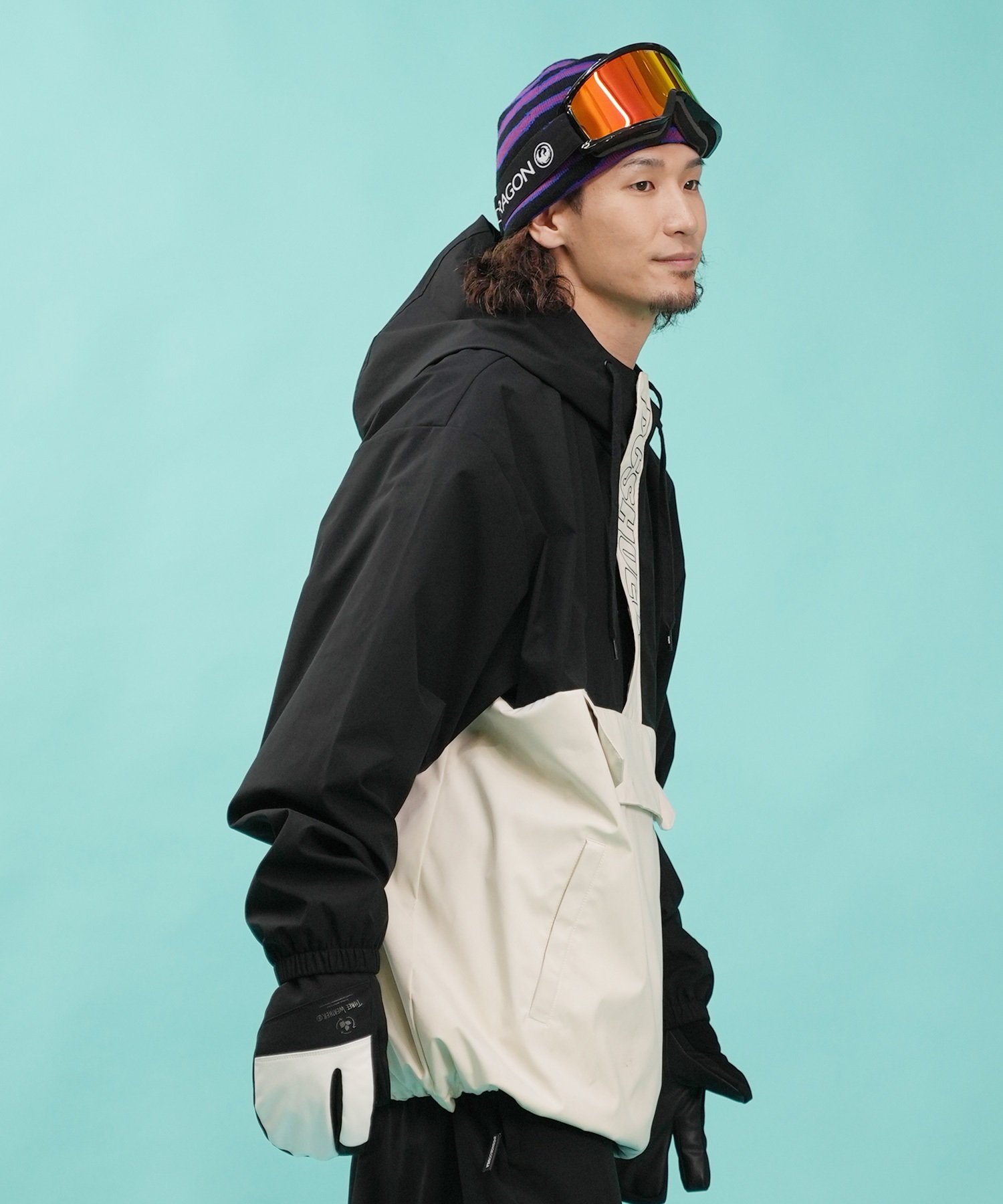 DC ディーシー スノーボード ウェア ジャケット ユニセックス アノラック 24 DC SNOW ANORAK ムラサキスポーツ 24-25モデル LX F28(WHT-S)