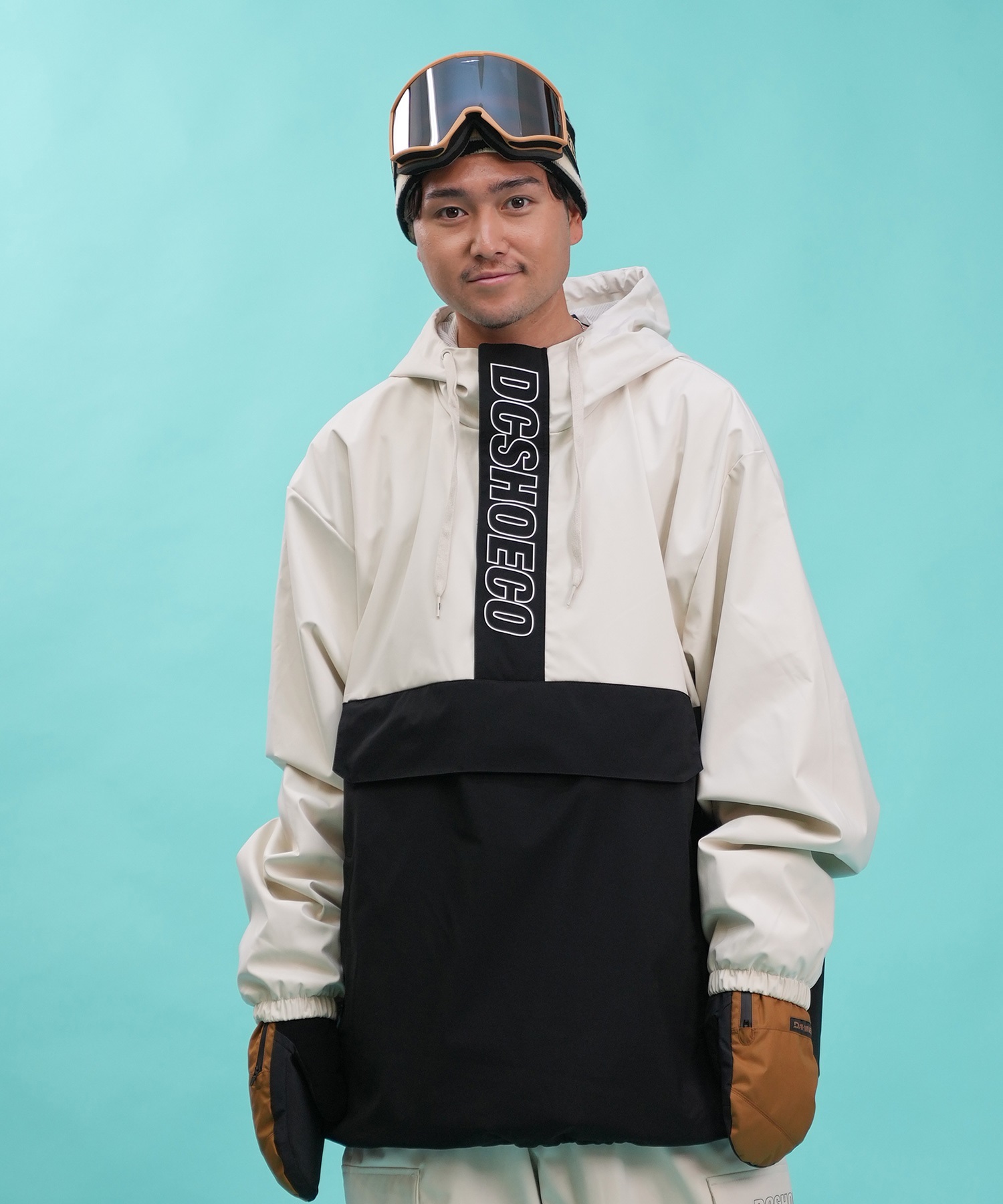 DC ディーシー スノーボード ウェア ジャケット ユニセックス アノラック 24 DC SNOW ANORAK ムラサキスポーツ 24-25モデル LX F28(WHT-S)