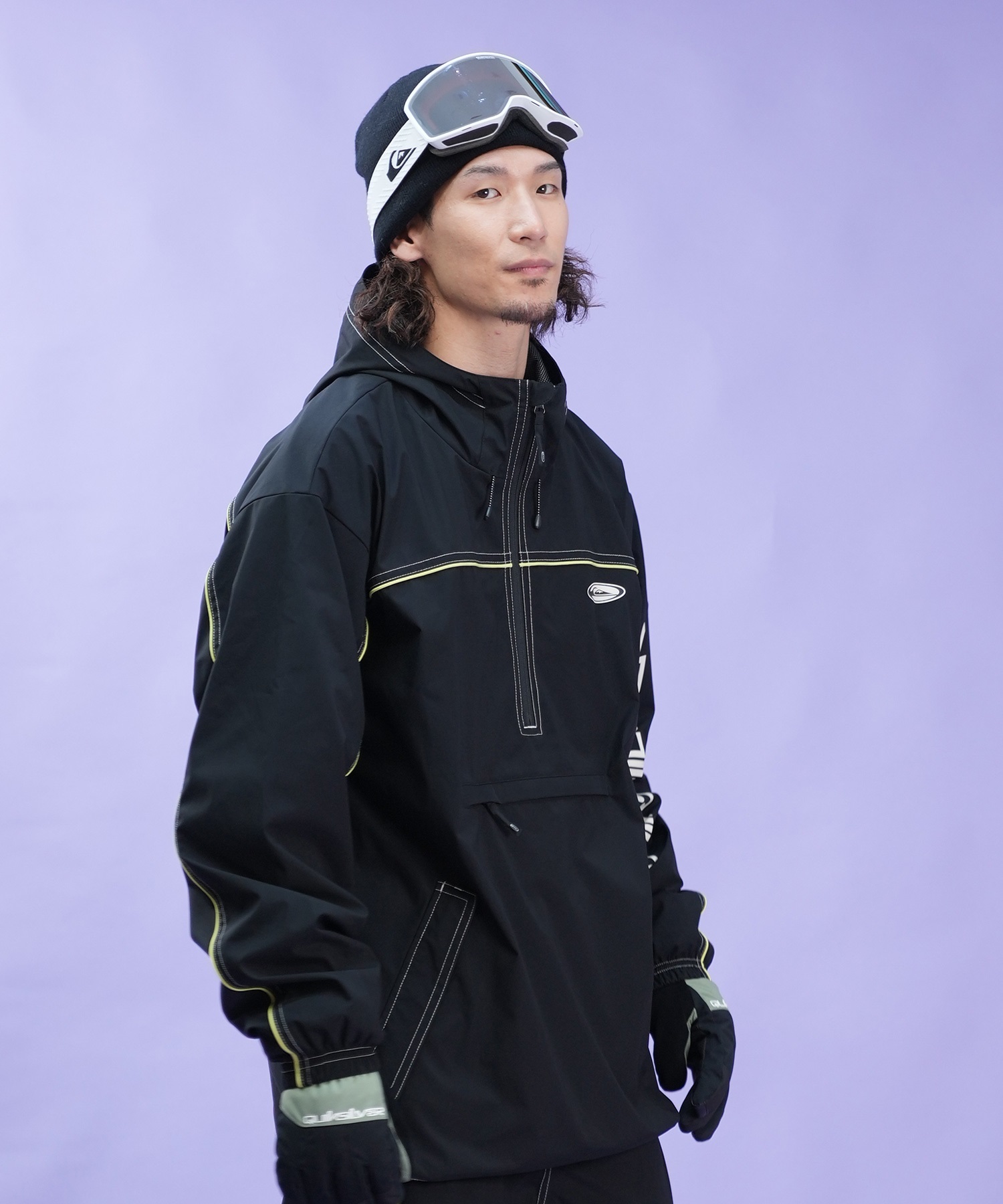 QUIKSILVER クイックシルバー スノーボード ウェア ジャケット ユニセックス QUIK SLASH JK ムラサキスポーツ 24-25モデル LX F28(WDW0-S)