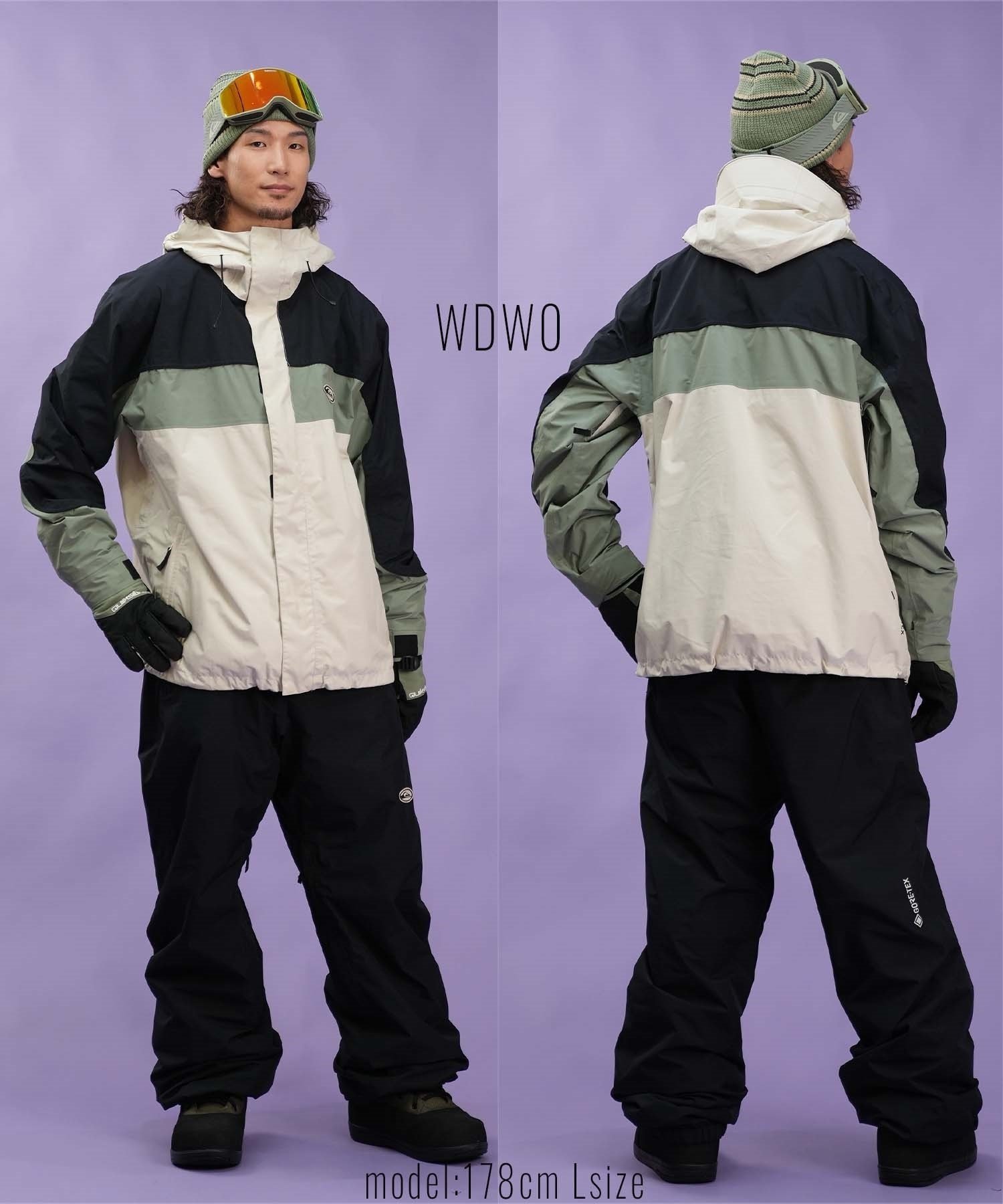 QUIKSILVER クイックシルバー ユニセックス スノーボード ウェア ジャケット ゴアテックス HIGH ALTITUDE GORE-TEX 24-25モデル(WDW0-S)