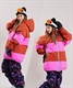 ROXY ロキシー スノーボード ウェア ジャケット レディース ERJTJ03442 ROXY X ROWLEY BLOCK PUFFER JK 23-24モデル KX(RRJ0-S)