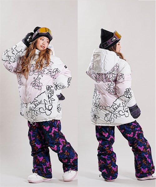 ROXY ロキシー スノーボード ウェア ジャケット レディース ERJTJ03445 ROXY X ROWLEY PUFFER JK 23-24モデル KX H12(WBB8-S)