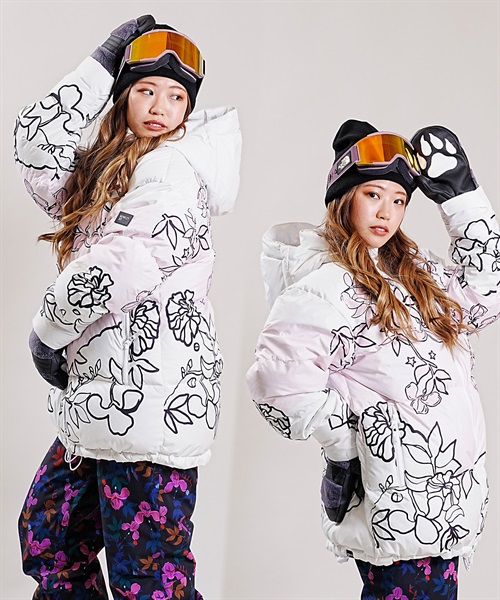 ROXY ロキシー スノーボード ウェア ジャケット レディース ERJTJ03445 ROXY X ROWLEY PUFFER JK  23-24モデル KX H12 スノーボードジャケット｜ムラサキスポーツオンラインストア 通販