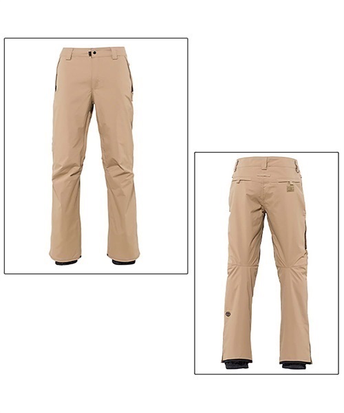 スノーボード ウェア パンツ 686 SIXEIGHTSIX M1R213 STANDARD SHELL PANT 21-22モデル メンズ J1 K30(BLACK-XS)