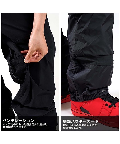 スノーボード ウェア パンツ 686 SIXEIGHTSIX M1W203 PT GORE-TEX CORE 21-22モデル メンズ GORE-TEX J1 F25(BLACK-S)