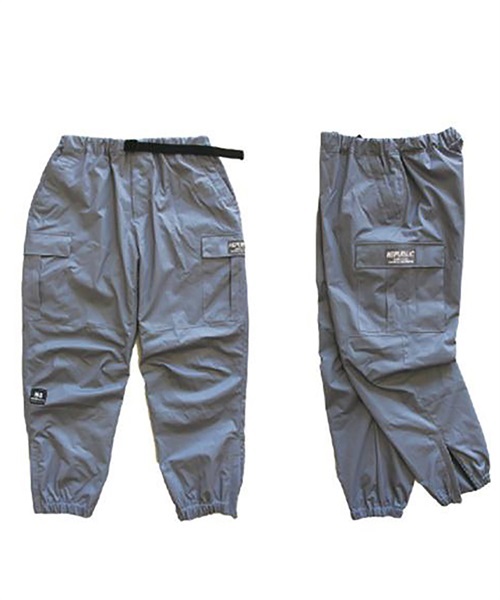 スノーボード ウェア パンツ REPUBLIC リパブリック 7TH-CHAMBER-CARGO-PANTS 22-23モデル ムラサキスポーツ JJ D20(7cGray-S)