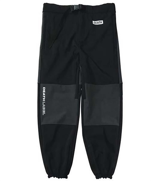 スノーボード ウェア パンツ DEATH LABEL デスレーベル SOFTSHELL SPLIT 22-23モデル ムラサキスポーツ JJ K26(BLACK-S)