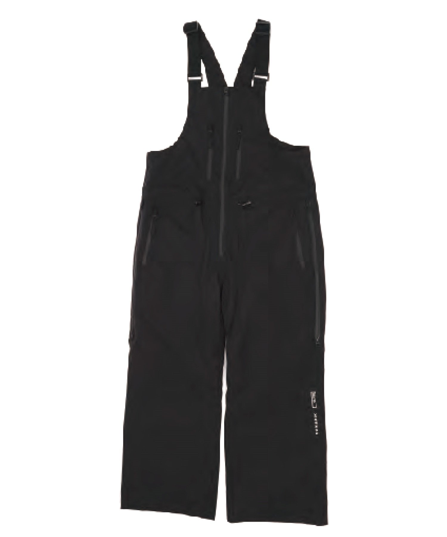 NOMADIK ノマディック スノーボード ウェア パンツ ユニセックス GLITCH BIB ムラサキスポーツ 24-25モデル LL B1(BLACK-M)