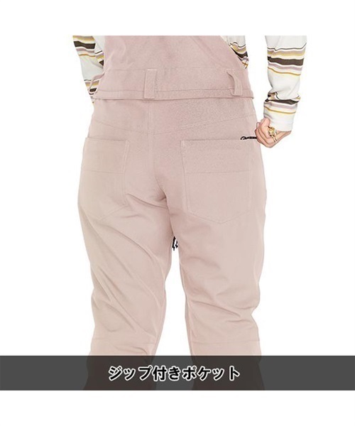 スノーボード ウェア パンツ レディース VOLCOM ボルコム SWIFT BIB OVERALL 22-23モデル ムラサキスポーツ JJ I29(AMS-S)