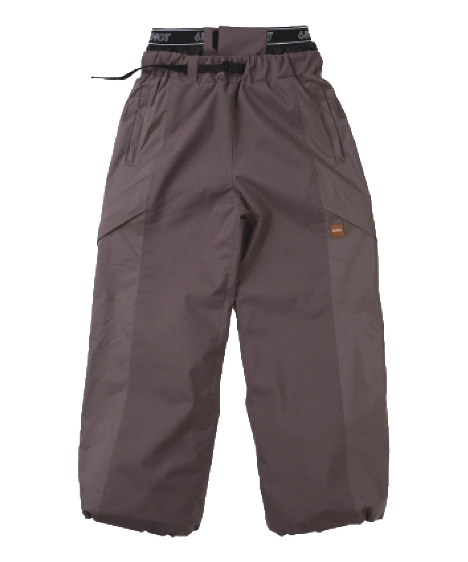 6KNOT シックスノット スノーボード ウェア パンツ レディース PTW BRIGHT PANEL ムラサキスポーツ 24-25モデル LL D19(IVORY-S)