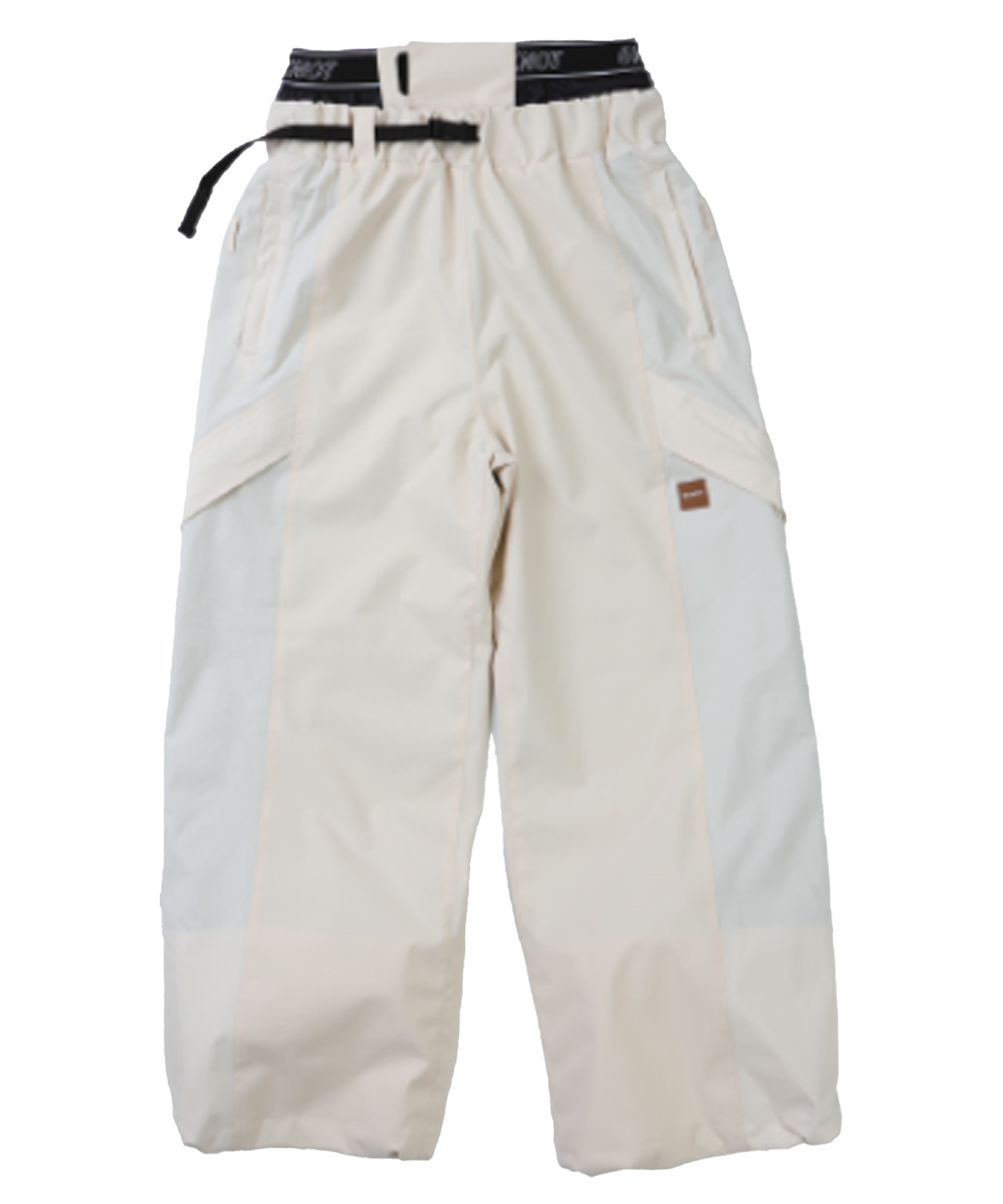 6KNOT シックスノット スノーボード ウェア パンツ レディース PTW BRIGHT PANEL ムラサキスポーツ 24-25モデル LL D19(IVORY-S)