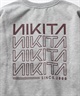 スノーボード ウェア インナー レディース NIKITA ニキータ OVRSZ CREW SWEAT ムラサキスポーツ 23-24モデル KK K4(ASHGRAYHEATHER-M)