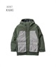 ☆スノーボードウェア 2点セット ジャケット パンツ 上下 NIKITA ニキータ BIG POCKET JOGGER CARGO 23-24モデル ムラサキスポーツ(【Jacket】BEIGE-L-【Pants】BLACK-M)