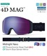 スノーボード ゴーグル SMITH スミス 4D MAG 23-24モデル ムラサキスポーツ KK G7(MIDNIGHTNAVY-F)