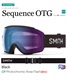 スノーボード ゴーグル SMITH スミス SEQUENCE OTG 23-24モデル ムラサキスポーツ KK G7(BLACK-F)