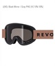 REVOLT リボルト スノーボード ゴーグル ユニセックス 調光レンズ 平面レンズ SUPER LIGHT FRAME R25MBK ムラサキスポーツ 24-25モデル LL J17(BGP-ONESIZE)