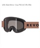 REVOLT リボルト スノーボード ゴーグル ユニセックス 調光レンズ 平面レンズ SUPER LIGHT FRAME R25MBW ムラサキスポーツ 24-25モデル LL J17(BGP-ONESIZE)