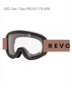 REVOLT リボルト スノーボード ゴーグル ユニセックス 調光レンズ 平面レンズ SUPER LIGHT FRAME R25MBW ムラサキスポーツ 24-25モデル LL J17(BGP-ONESIZE)