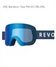 REVOLT リボルト スノーボード ゴーグル ユニセックス 調光レンズ 平面レンズ FRAMELESS RC ムラサキスポーツ 24-25モデル LL J17(09GCP-ONESIZE)