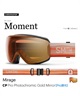 SMITH スミス スノーボード ゴーグル ユニセックス 球面 MOMENT ムラサキスポーツ 24-25モデル LX I20(Mirage-ONESIZE)