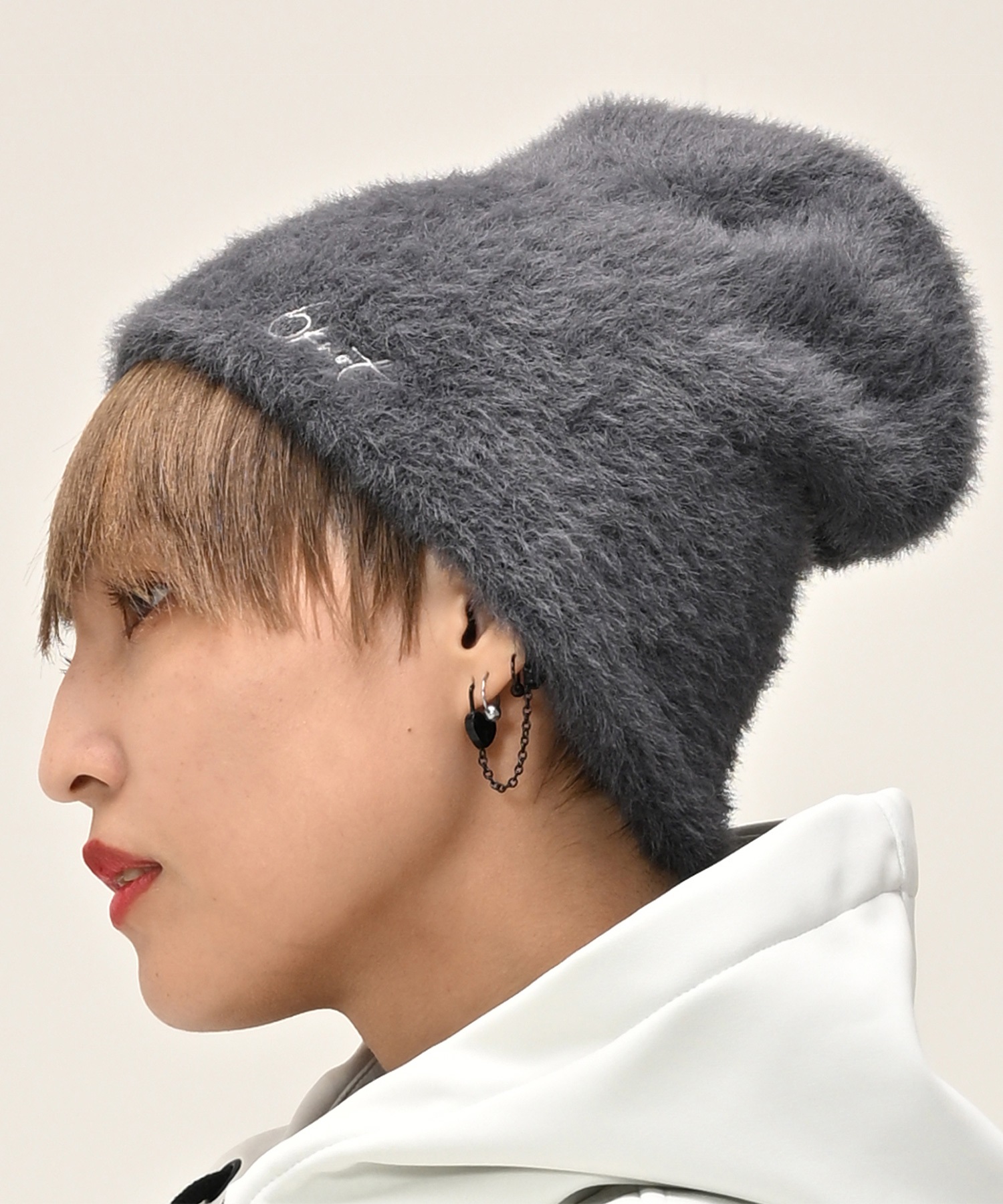 スノーボード ビーニー レディース 6KNOT シックスノット SHAGGY BEANIE 6KKC0101 ムラサキスポーツ 23-24モデル KX L15(GRAY-ONESIZE)