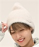 スノーボード ビーニー レディース 6KNOT シックスノット SHAGGY BEANIE 6KKC0101 ムラサキスポーツ 23-24モデル KX L15(GRAY-ONESIZE)