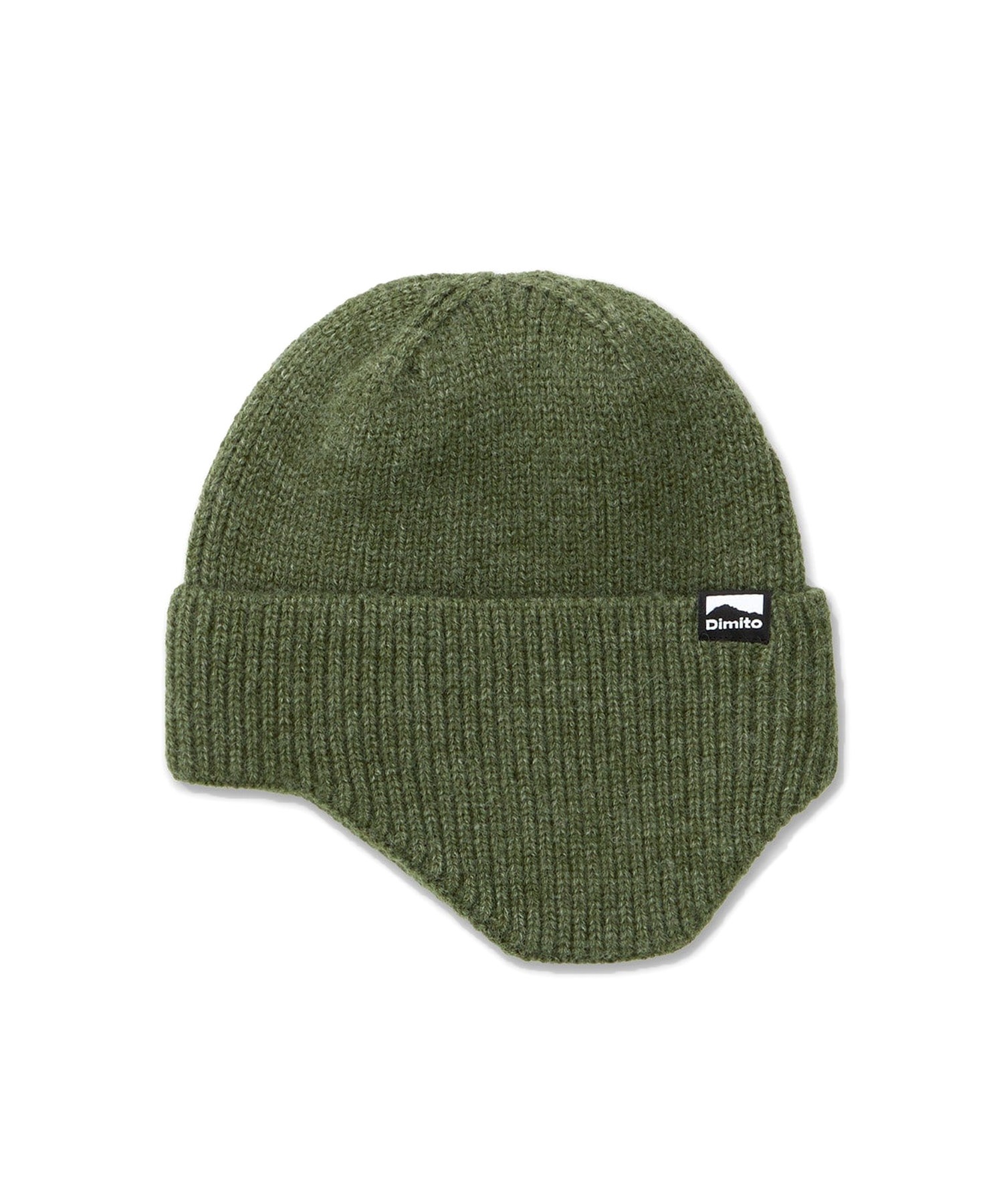 DIMITO ディミト スノーボード ビーニー ユニセックス DMT EAR BEANIE ムラサキスポーツ 24-25モデル LL J3(IVORY-ONESIZE)