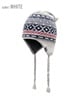 DIMITO ディミト スノーボード ビーニー ユニセックス HAE EAR FLAP BEANIE ムラサキスポーツ 24-25モデル LL J3(WHITE-ONESIZE)