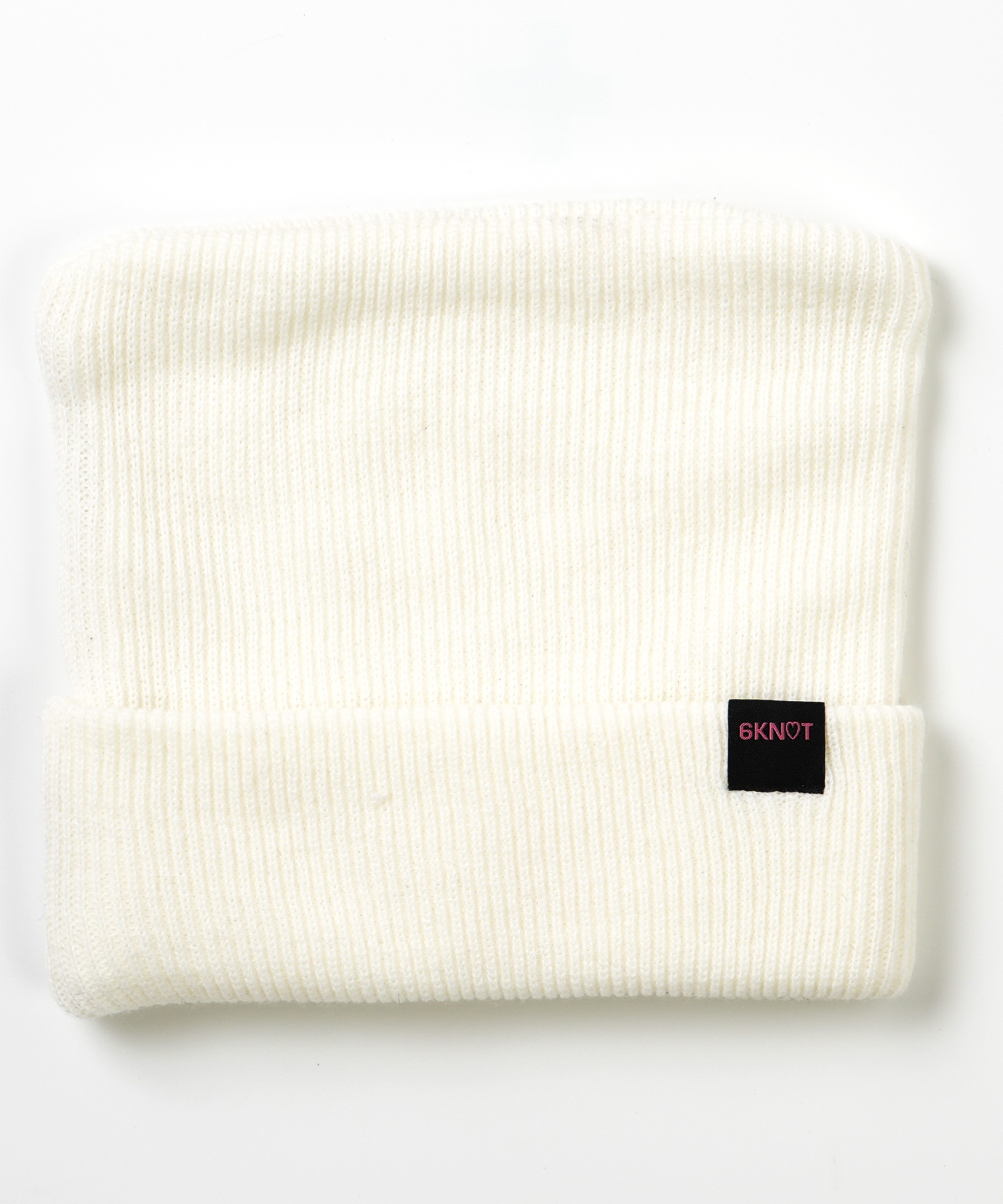 6KNOT シックスノット スノーボード ビーニー レディース ニット帽 KITTEN BEANIE ムラサキスポーツ 24-25モデル LX J24(WHITE-ONESIZE)