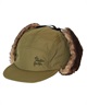 スノーボード ファーキャップ キャップ 防寒 eb's エビス FUR CAP 23-24モデル ムラサキスポーツ KK J6(KHAKI-ONESIZE)