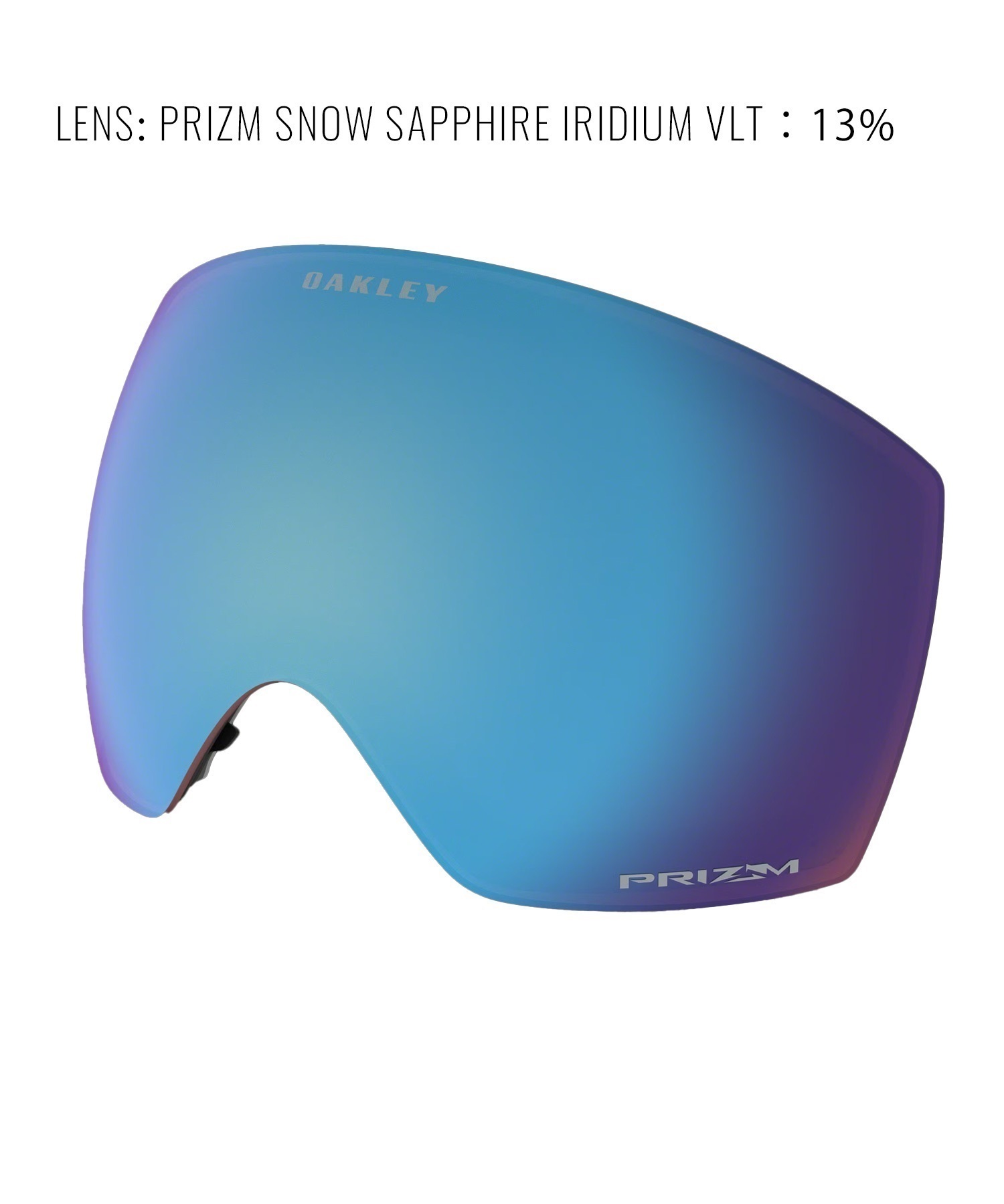 スノーボード ゴーグル レンズ スペアレンズ OAKLEY オークリー LENS FLIGHT DK L ムラサキスポーツ 23-24モデル KK L21(PRCLR-ONESIZE)