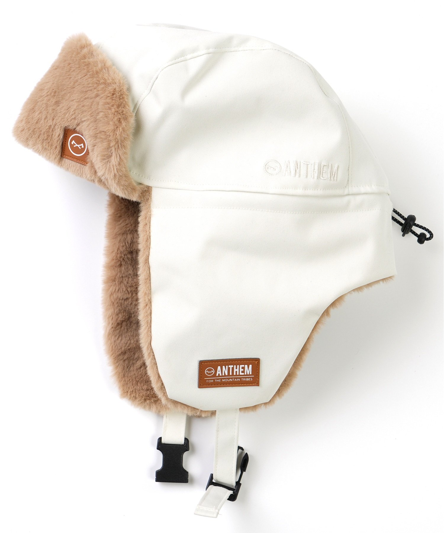 ANTHEM アンセム スノーボード パイロットキャップ PILOT CAP ムラサキスポーツ 24-25モデル LX J10(WHITE-ONESIZE)