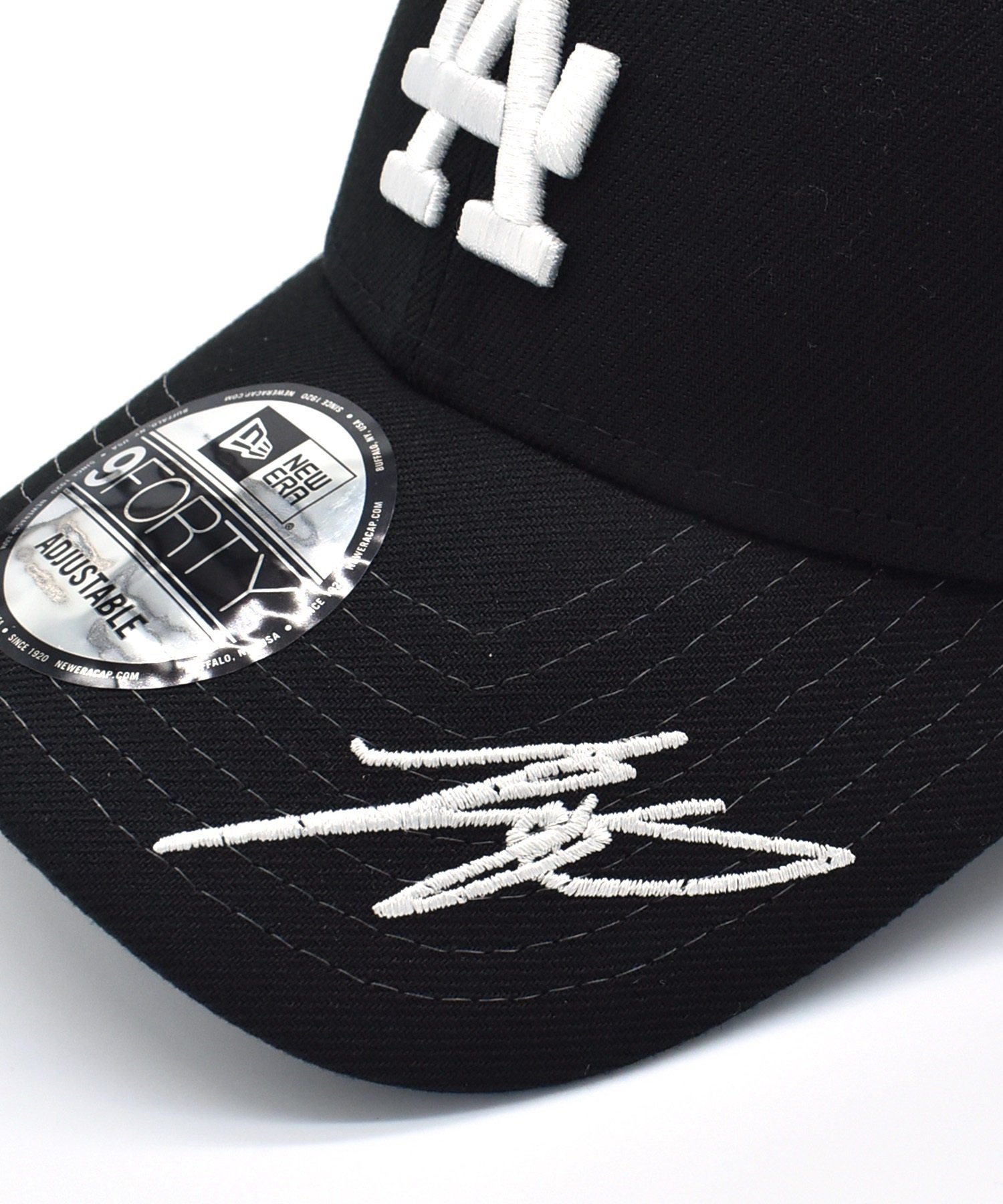 NEW ERA ニューエラ 9FORTY Shohei Ohtani Signature Collection ロサンゼルス・ドジャース サイン ブラック キャップ 帽子 14384007(BLK-FREE)