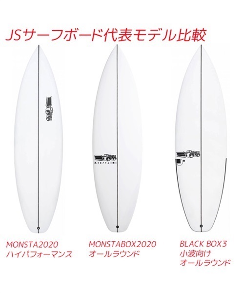 JS INDUSTRIES SURFBOARDS ジェイエスBLACKBOX3 SQ ブラックボックス3 