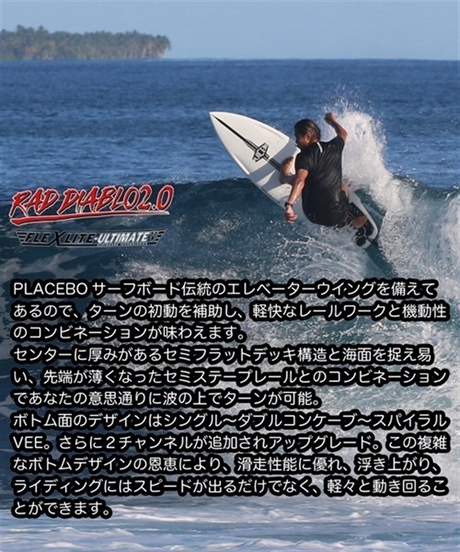 専用※ PLACEBO RAD DIABLO 5.8-