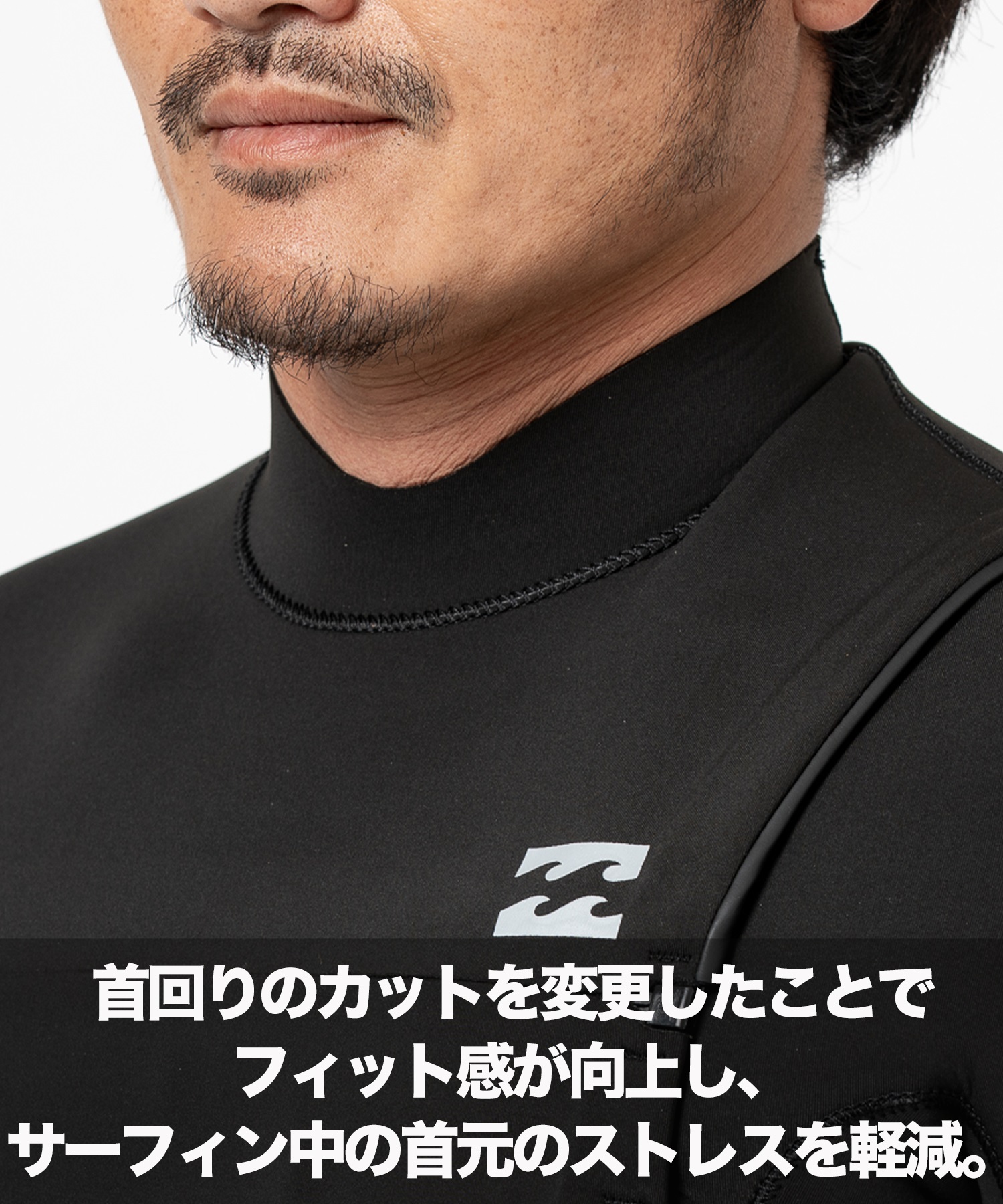 BILLABONG ビラボン CZ ABSOLUTE GBS 2X2mm シーガル BE018-050 メンズ ウェットスーツ ムラサキスポーツ(BLK-M)