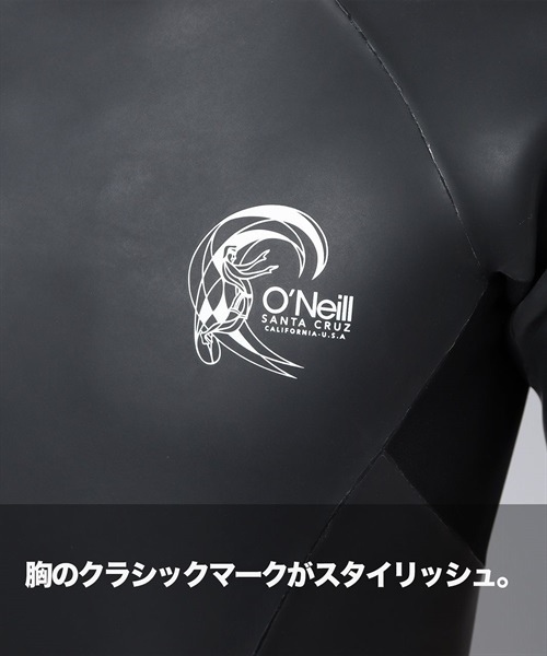 ONEILL オニール BZ SL CLASSIC 2mm WSS-302A3 メンズ ウェットスーツ スプリング KK G14(BK-ML)